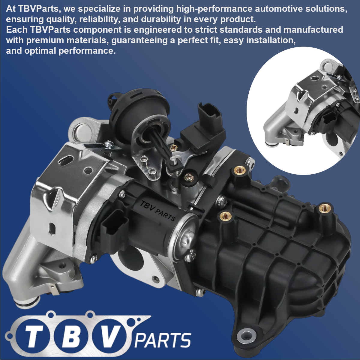 ENFRIADOR CON VALVULA EGR CITROEN FORD PEUGEOT 2.0HDI 9807593080 9801705280 1861749 2267338 DS7Q9D475DA DS7Q9D475DB DSZQ9D475DA