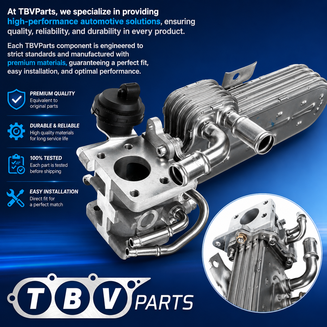 ENFRIADOR EGR AUDI SEAT SKODA VW 1.9 TDI 038131063D 038131512H 03G131063B 03G131063E 0892638 48367