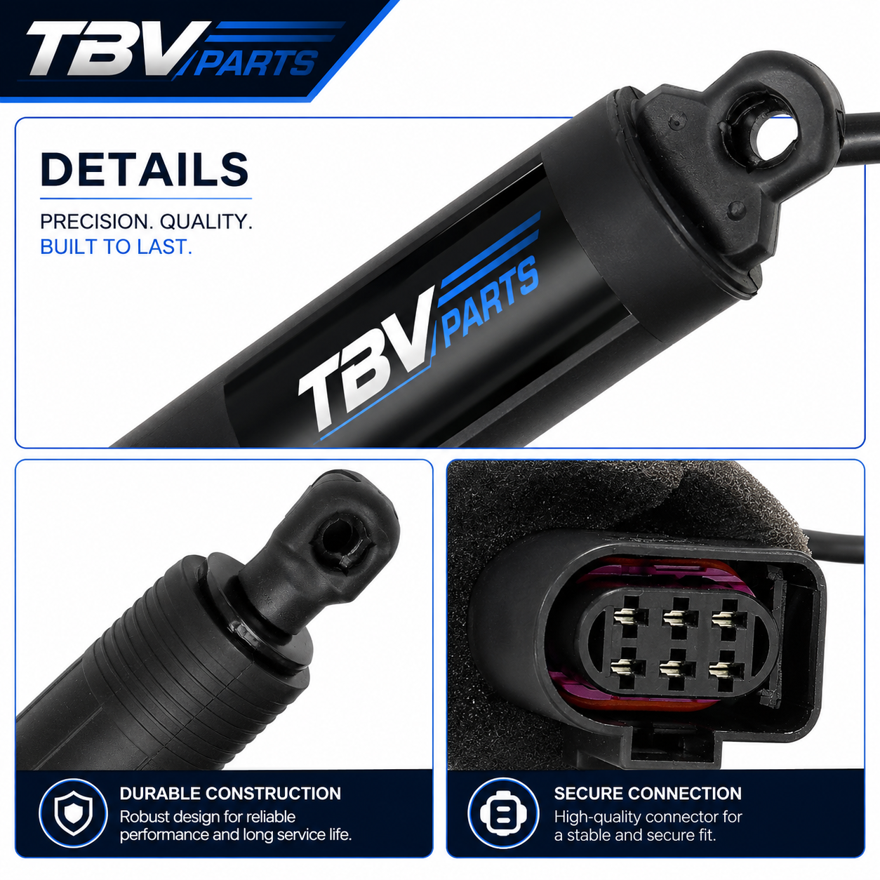 2X AMORTIGUADORES DE MALETERO ELÉCTRICO VW TOUAREG 7P5 7P6 7P6827851D 7P6827851F