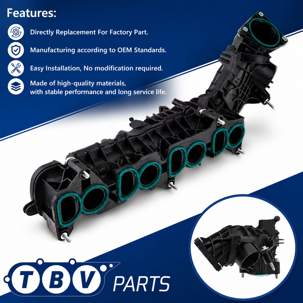 INTAKE MANIFOLD MINI COOPER D R56 1.6D, 2.0D 11617823039 7823039