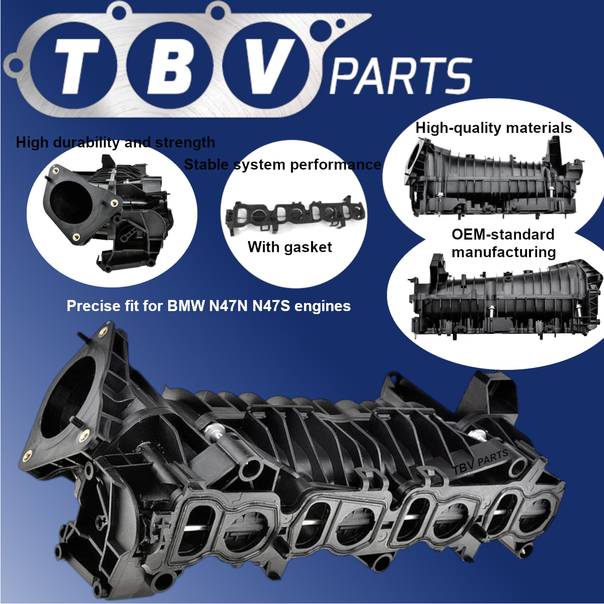 INTAKE MANIFOLD BMW N47N 2.0 D 11617807991 7807991