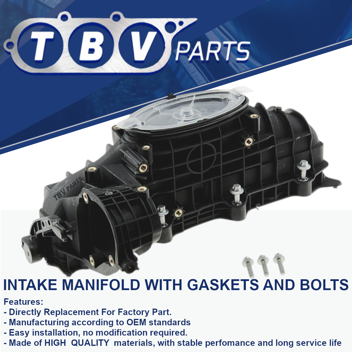 INTAKE MANIFOLD MERCEDES BENZ W176 W246 W204 W205 W212 W221 1.8 2.2 CDI A6510900037 6510900037 2100010