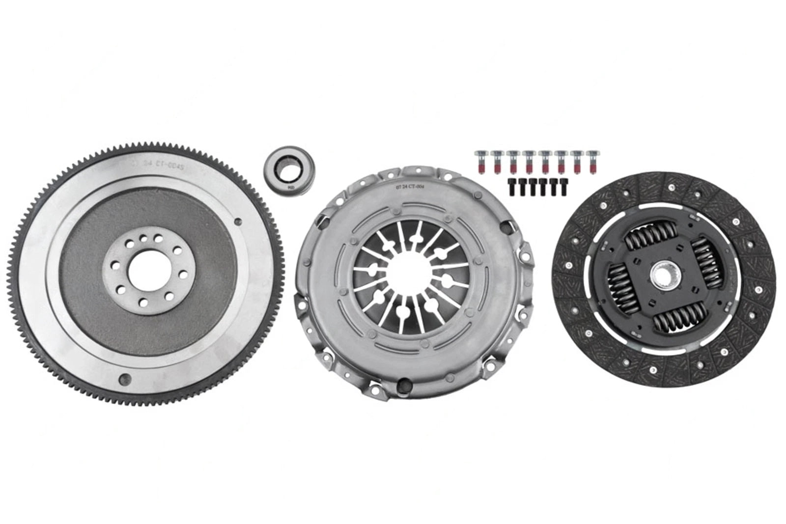KIT DE EMBRAGUE CON VOLANTE MONOMASA CITROEN PEUGEOT FIAT 2.0 D ,HD 9677060580 9676914080 9800982980 9660745680 9660900480