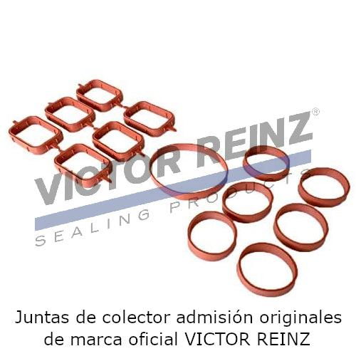 BMW VICTOR REINZ INTAKE MANIFOLD GASKET KIT 71-33109-10 71-77546-00 40-77535-00 (6 CYLINDERS)