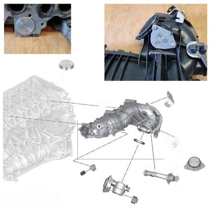 KIT ANULAR ENFRIADOR Y VALVULA EGR BMW N47 N47S 11717801942 11717810166 11717810871 11719886714 11719886716 11717800653