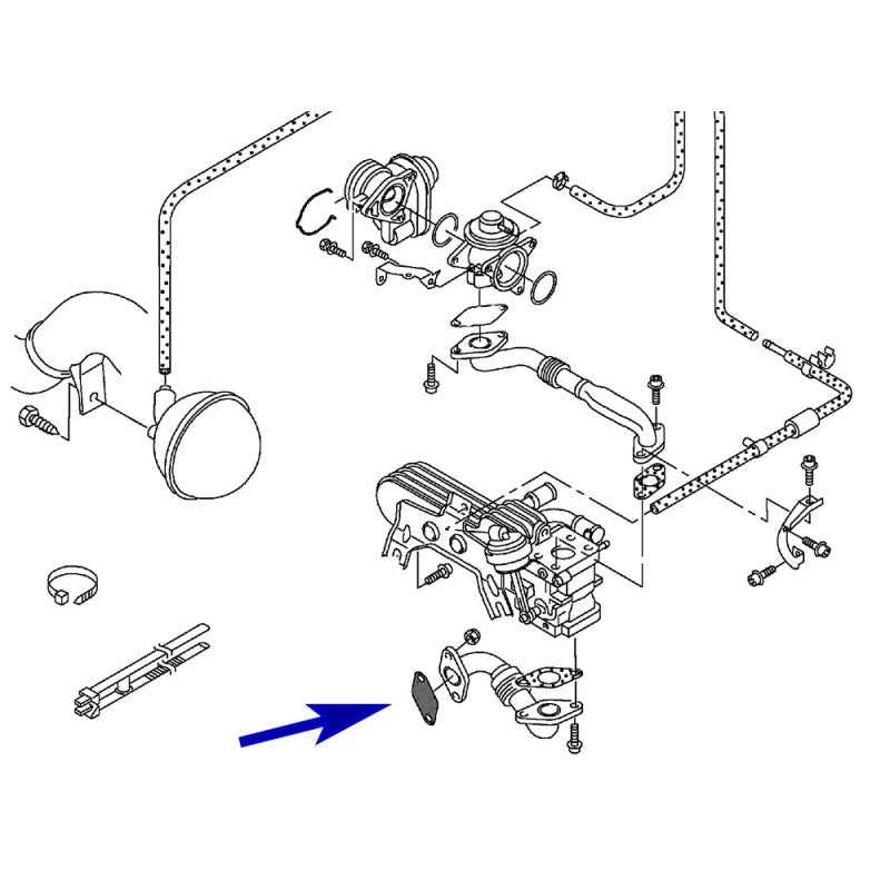 TAPON ANULAR VALVULA EGR VW AUDI SKODA SEAT 1.9 2.5 TDI 038129637D 038131501AF 038131501AN 038131501S 038131501AT 038131501H 038131501T