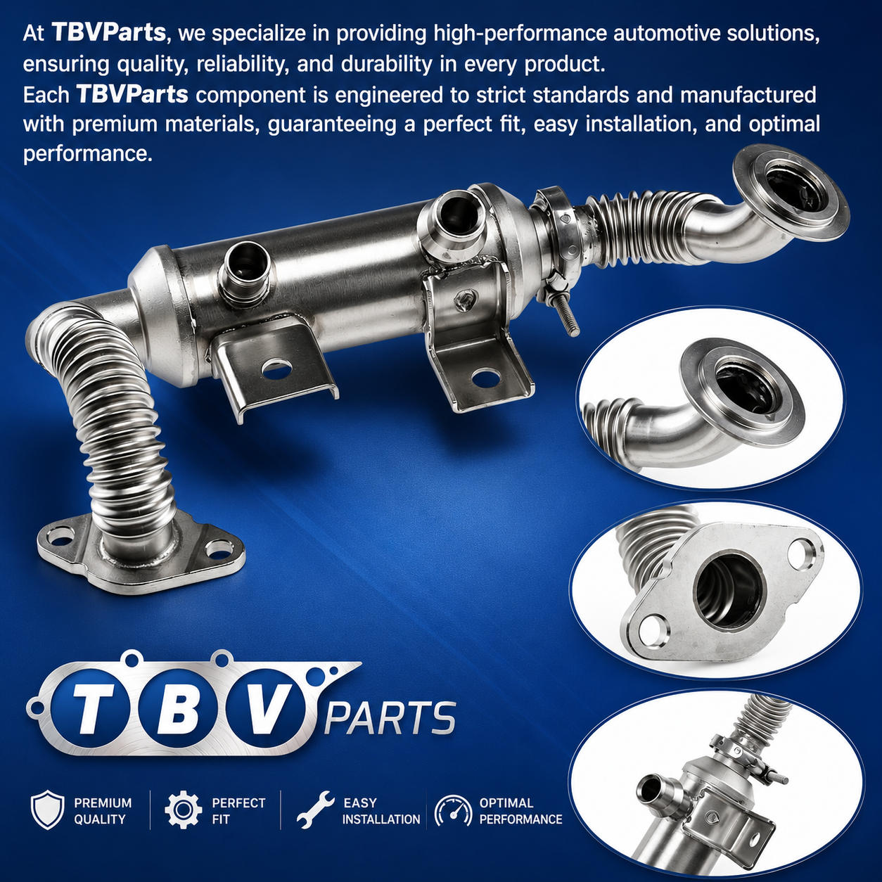ENFRIADOR EGR FORD TRANSIT / TOURNEO CONNECT 1.8 TDCI 1430567 1700025 7T1Q9F464AA 7T1Q9F464AB