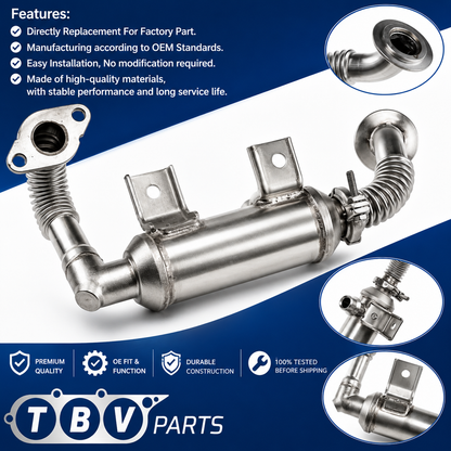 ENFRIADOR EGR FORD TRANSIT / TOURNEO CONNECT 1.8 TDCI 1430567 1700025 7T1Q9F464AA 7T1Q9F464AB