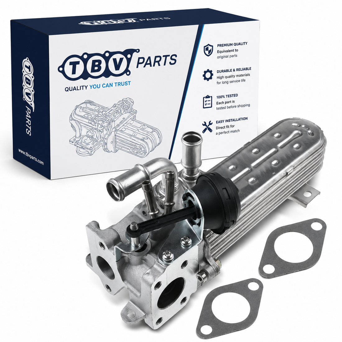 ENFRIADOR EGR AUDI SEAT SKODA VW 2.0 TDI 03G131512L, 03G131063, 03G131513J, 03G131513D, 03G131513