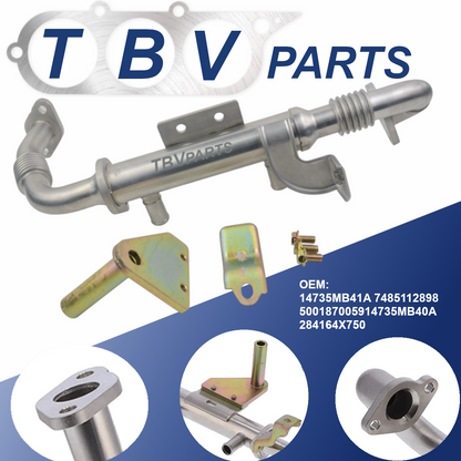 EGR COOLER NISSAN CABSTAR 2.5 DCI 14735MB41A 7485112898 5001870059 14735MB40A 284164X750