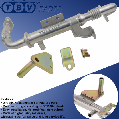 EGR COOLER NISSAN CABSTAR 2.5 DCI 14735MB41A 7485112898 5001870059 14735MB40A 284164X750