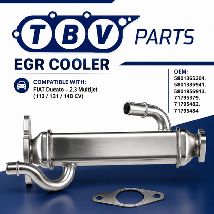 ENFRIADOR EGR FIAT DUCATO 2.3 D 5801365304 71795379 5801856913 5801385941 71795482