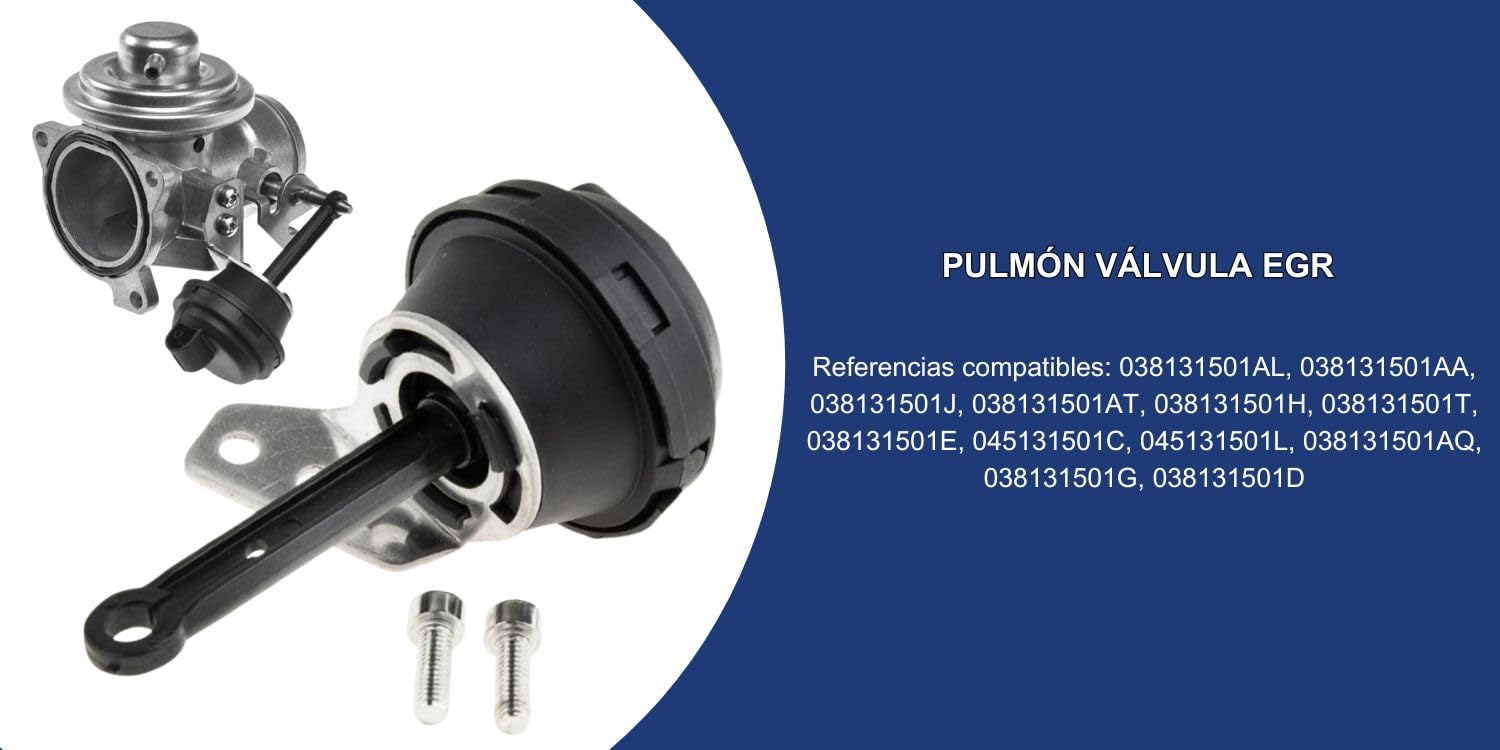 MOTORES EGR DE VÁLVULA PULMÃO 1.9 TDI 2.0 TDI 2.5 TDI VAG 038131501AL 038131501AT 038131501E 038131501D 038131501J