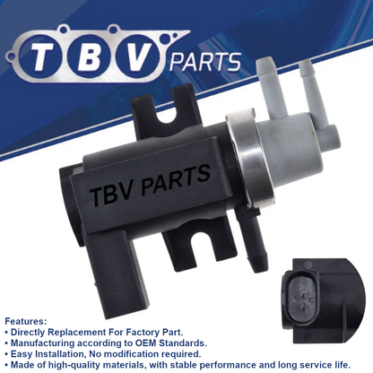 VÁLVULA SOLENÓIDE DE TURBINA EGR AUDI SEAT SKODA VW 1.9 / 2.0TDI 1K0906627E 1J0906627A