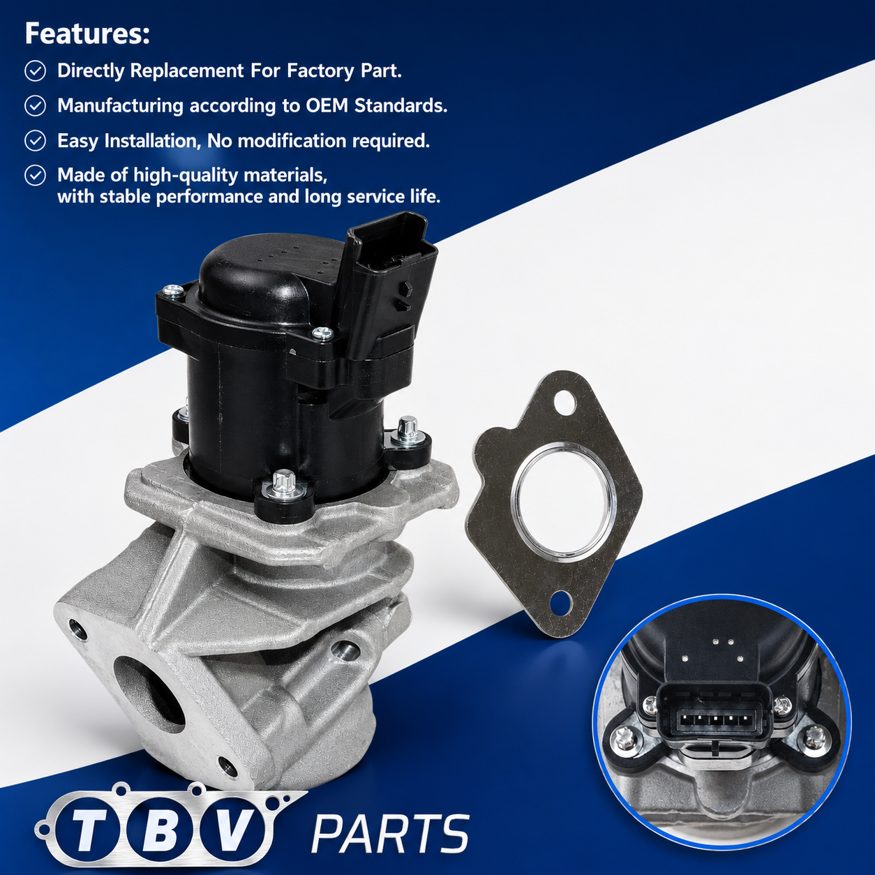 VALVULA EGR PEUGEOT 1.6 HDI 1618.NR  9685640480 9660276280 9672880080  9649358780