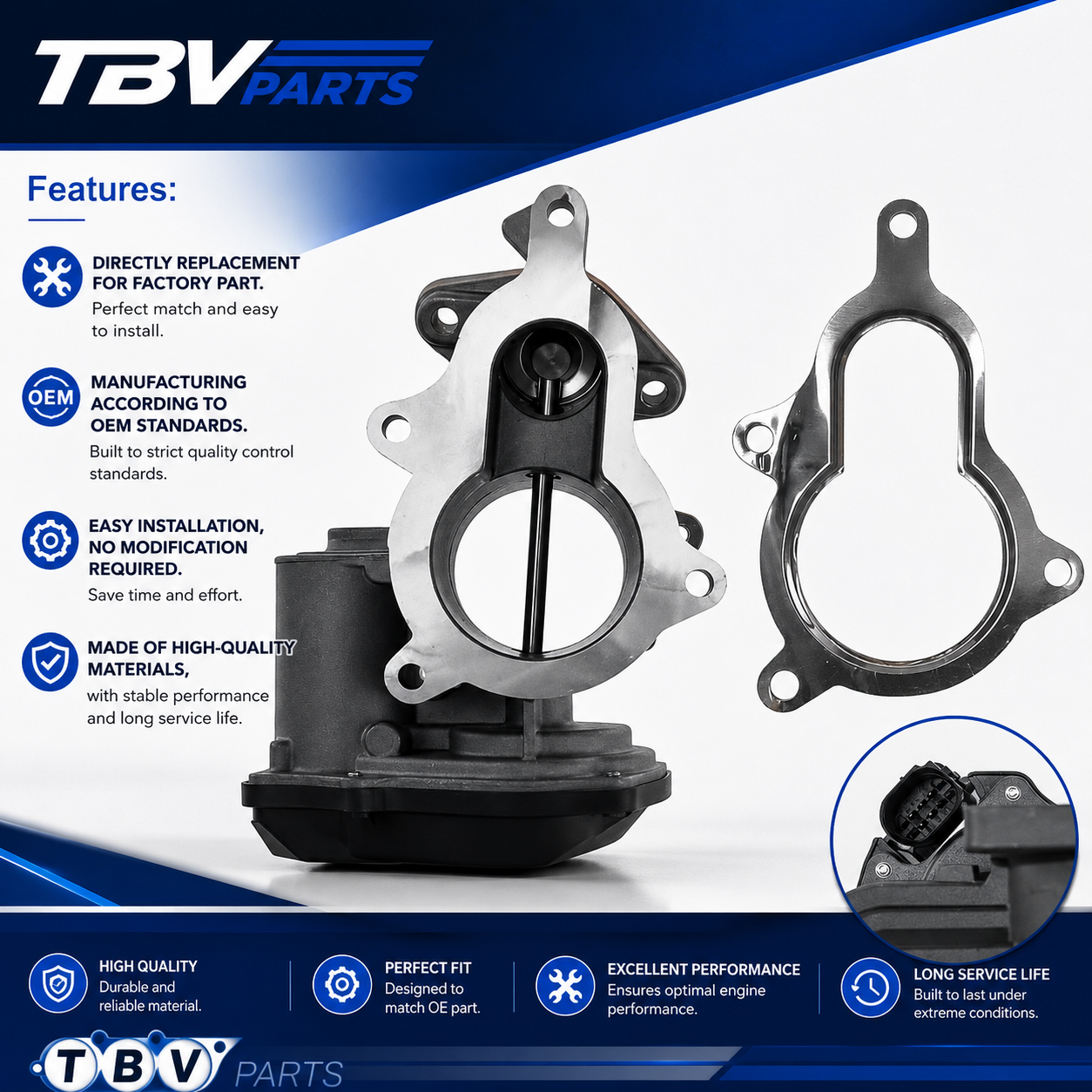 VÁLVULA EGR AUDI 2.0 TDI 03G131501B 03G131501J 03G131501Q 03G131501R