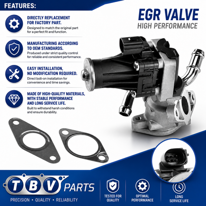 VALVULA EGR PEUGEOT 2.2 HDI 9800555380 FB3Q9D475AA FB3Q9D475AB FB3Q9D475AC BK2Q9D475CB BK2Q9D475CC LR055534