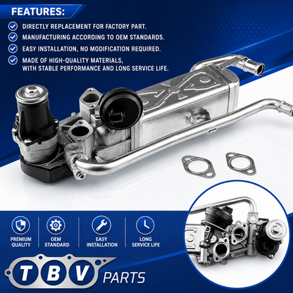 VALVULA EGR VOLKSWAGEN 1.6 TDI CAY 03L131512AN 03L131512AS 03L131512BH 03L131512CE 03L131512CG 03L131512DP