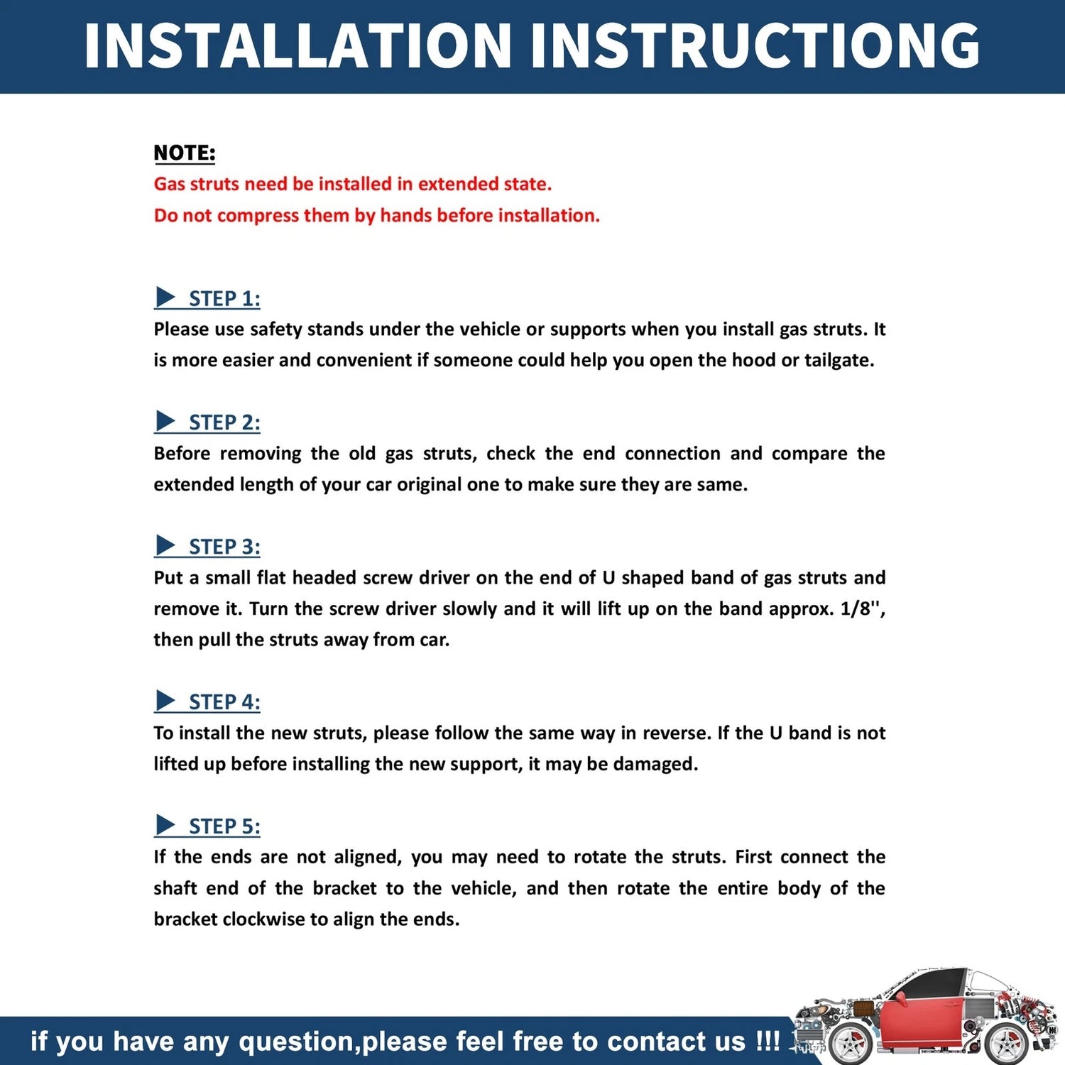 2X AMORTIGUADORES DE PRESIÓN DE GAS BMW SERIE 5 E39 51248222913 V20-2057