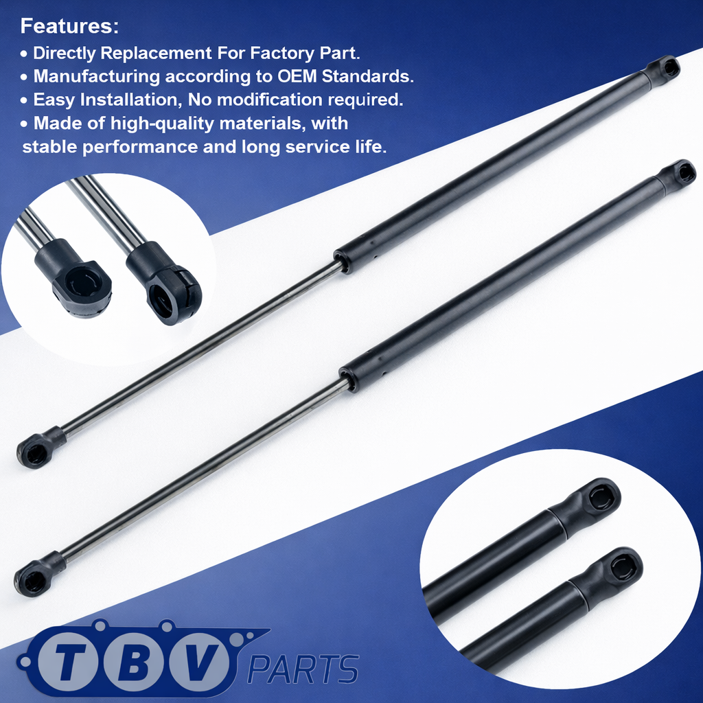 2X AMORTIGUADORES DE PRESIÓN DE GAS OPEL ZAFIRA B 13128759 0132749 132759 V40-0625