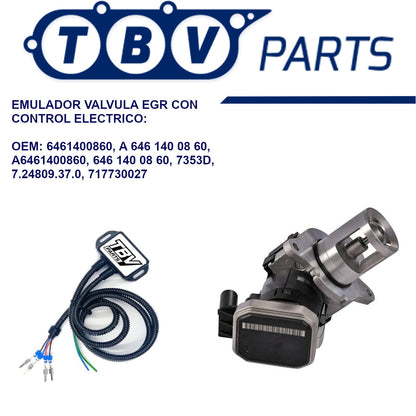 ELECTRIC EGR VALVE CANCEL EMULATOR WAHLER 7353D MERCEDES BENZ 200/220/270/400 CDI A6461400860 6461400860