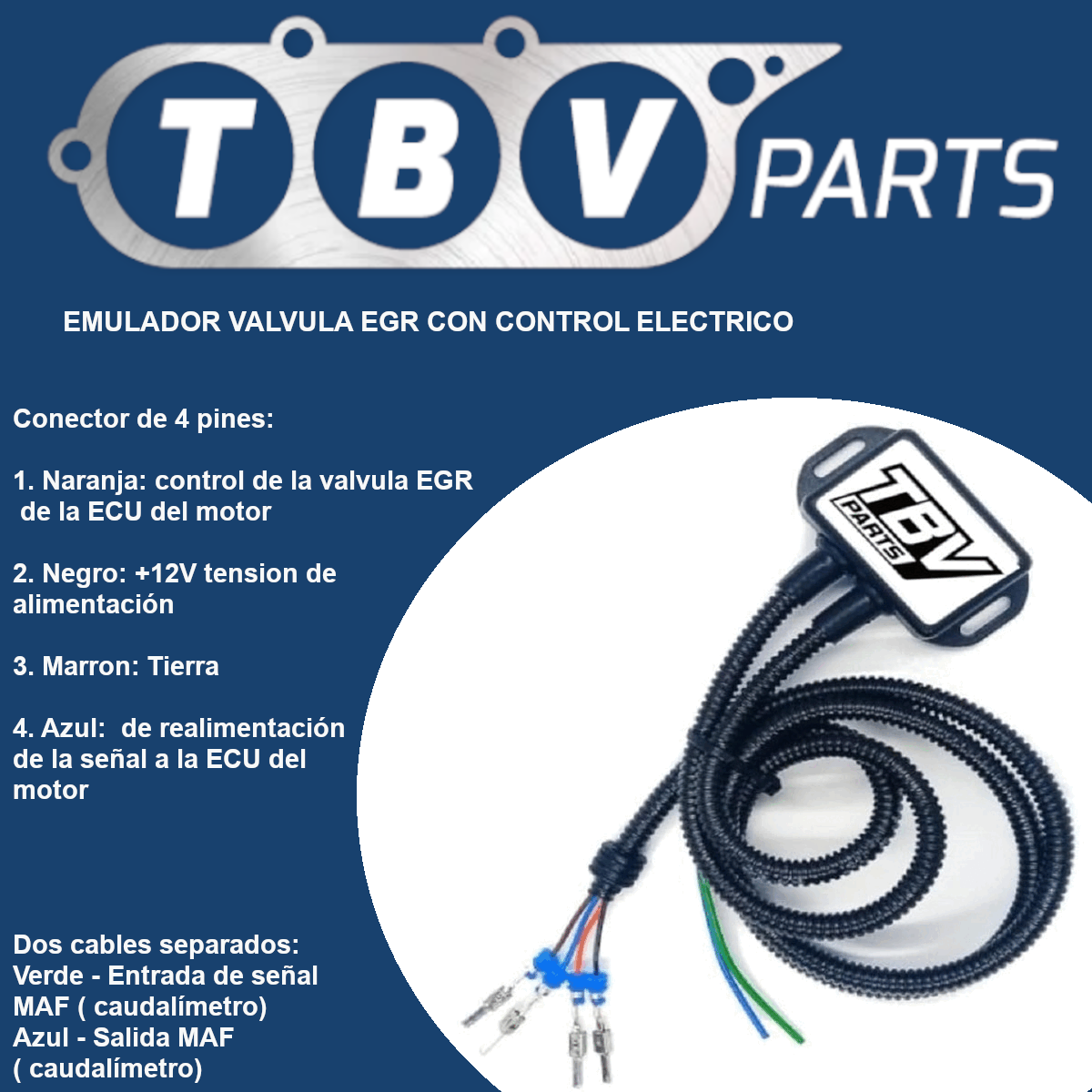 ELECTRIC EGR VALVE CANCEL EMULATOR WAHLER 7353D MERCEDES BENZ 200/220/270/400 CDI A6461400860 6461400860