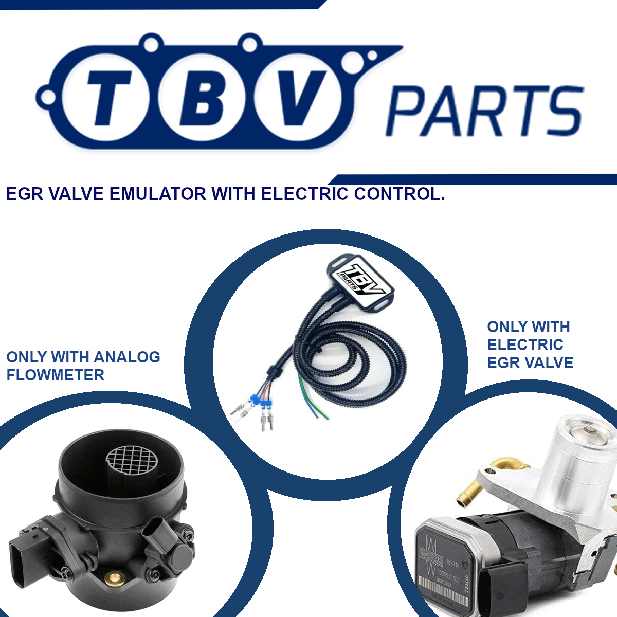 ELECTRIC EGR VALVE CANCEL EMULATOR WAHLER 7353D MERCEDES BENZ 200/220/270/400 CDI A6461400860 6461400860