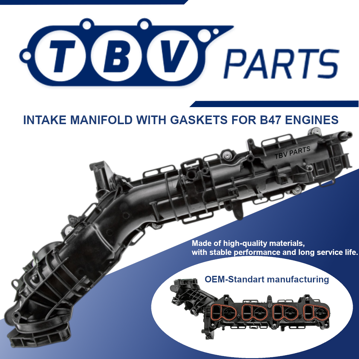 INTAKE MANIFOLD BMW B47 11618513655 8513655 11618580274 8580274