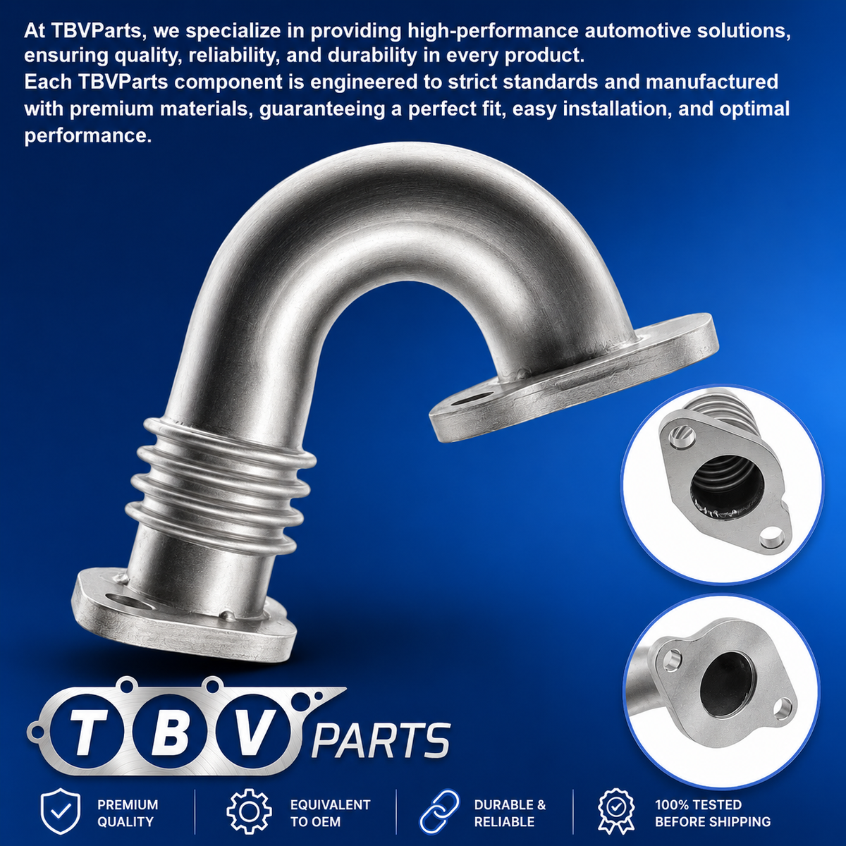TUBO ENFRIADOR EGR IVECO DAILY 2.3D 504388655 5802531805 5801365344 5801856571 5802528663  7.24809.79.0