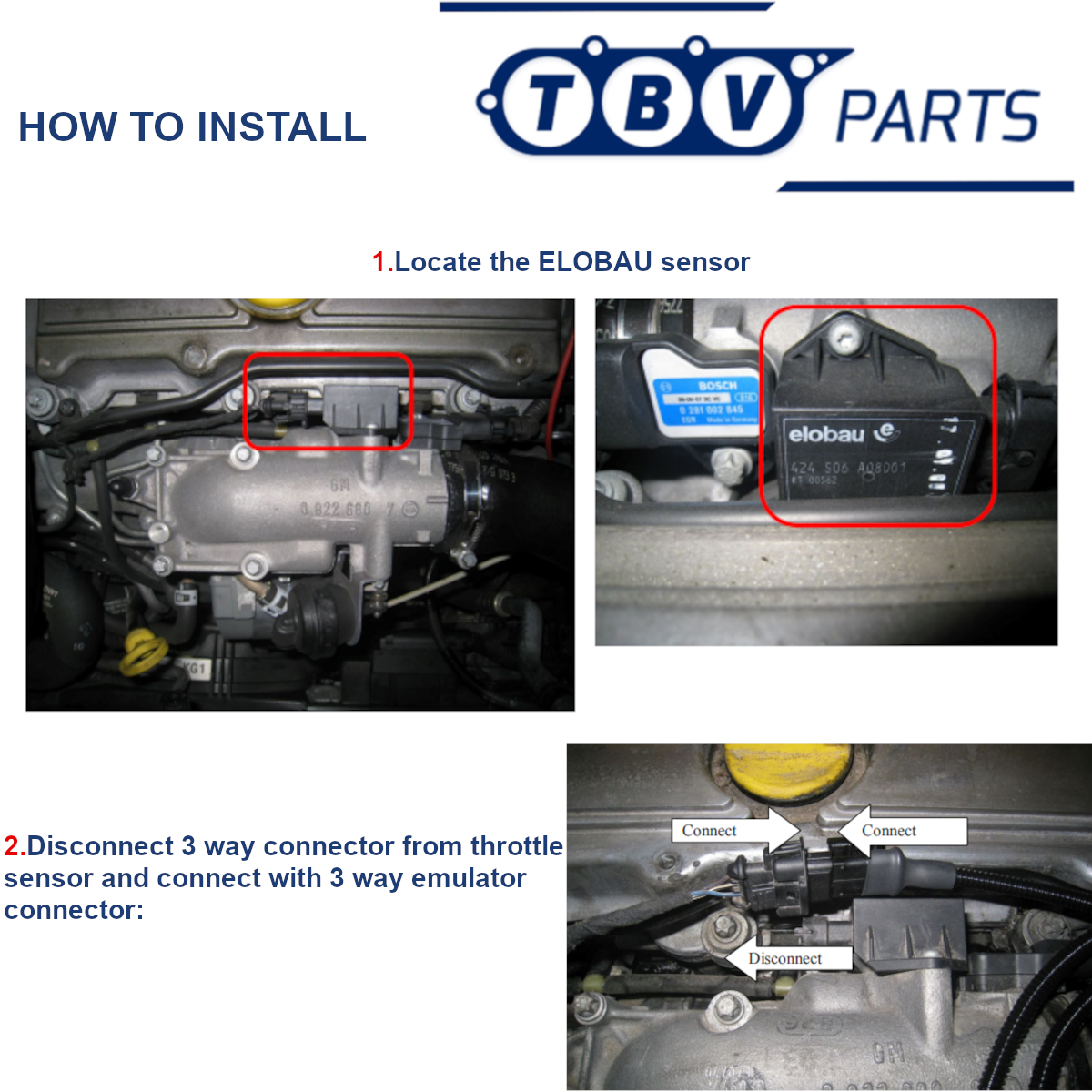 FALHA DE CANCELAMENTO DO EMULADOR P0638 SENSOR ELOBAU OPEL SAAB 2.0/2.0 DTI 424S06A08001
