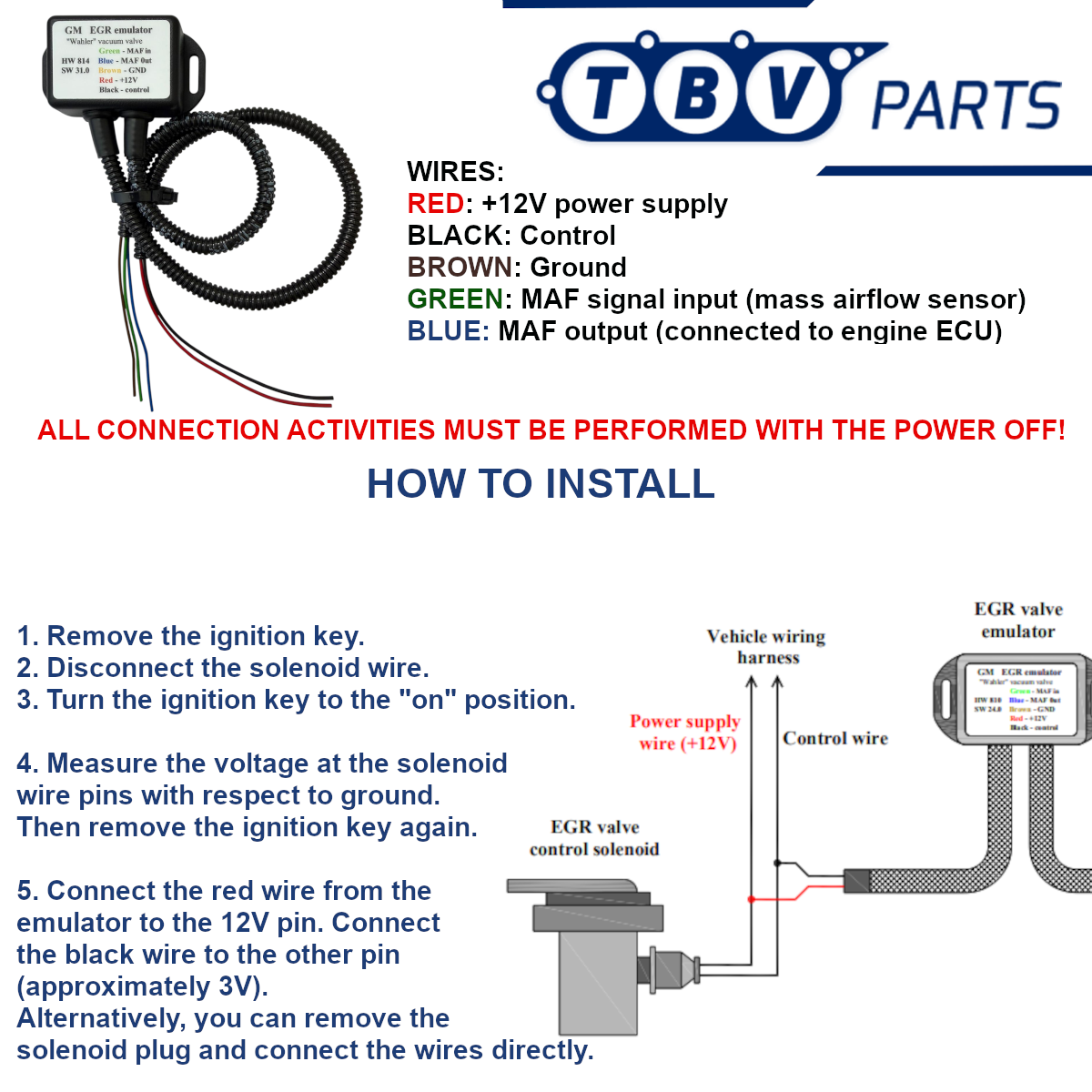 EMULADOR VALVULA EGR NEUMATICA OPEL VECTRA ASTRA OMEGA ZAFIRA 2.0 / 2.2 DI DTI WAHLER 7211D 93170138