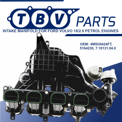 INTAKE MANIFOLD FORD C-MAX, FORD FOCUS II, VOLVO V50 1.8,2.0 GASOLINE 4M5G9424FT 5164230