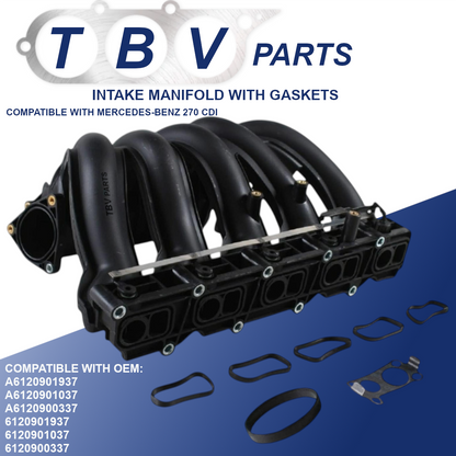 INTAKE MANIFOLD MERCEDES-BENZ 270 CDI 6120900337 A6120900337 A6120901037 A6120901937 6120901037 6120901937