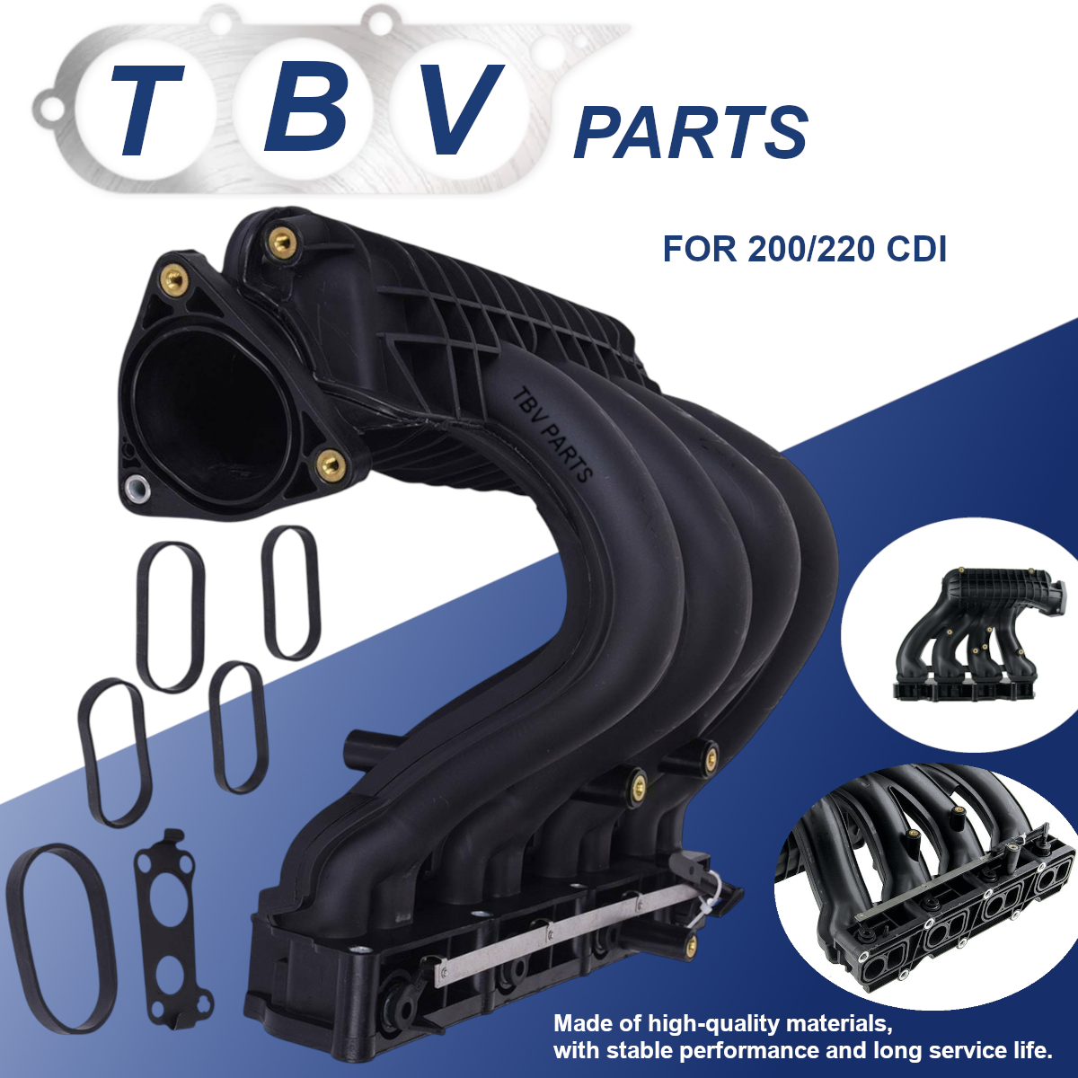 INTAKE MANIFOLD MERCEDES-BENZ C-CLASS-E 200/220 CDI A6110903637 A6110902937 A6110902337 A6110903637