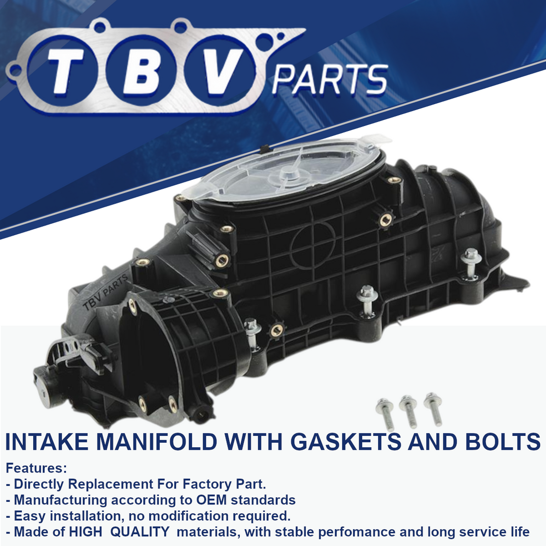 INTAKE MANIFOLD MERCEDES BENZ W176 W246 W204 W205 W212 W221 1.8 2.2 CDI A6510900037 6510900037 2100010