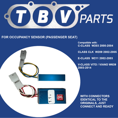 MERCEDES BENZ 1.1 SEAT OCCUPANCY SENSOR EMULATOR
