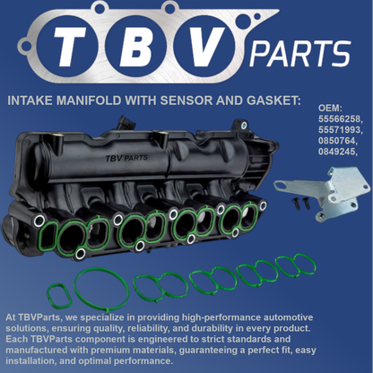 INTAKE MANIFOLD OPEL SAAB FIAT ALFA ROMEO 2.0CDTI / TID 55566258 55571993 0849245 0850764