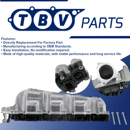 COLETOR DE ADMISSÃO AUDI SKODA SEAT VW 2.0TDI 03L129711E 3L129711E