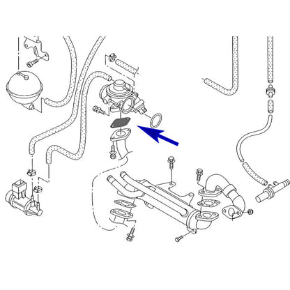 TAPON ANULAR VALVULA EGR RENAULT, NISSAN, OPEL 2.0 DCI CDTI VW AUDI SKODA SEAT 1.9 2.5 TDI
