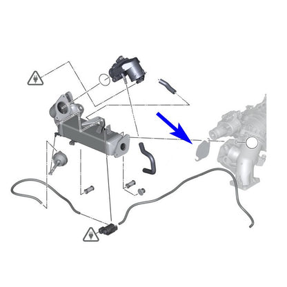 TAPON ANULAR EGR BMW BMW N47 N47S N57 N57S 11717795465