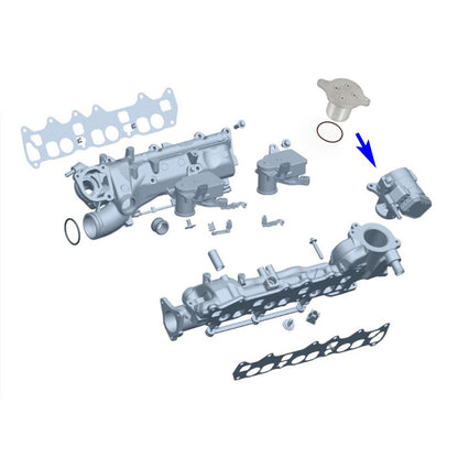 TAPON ANULAR EGR VÁLVULA EGR MERCEDES BENZ 3.0 CDI JEEP CHRYSLER 3.0 CRD V6 OM642 A6421400160 A6421400360 A6421400860 K05175678AA K68064963AA