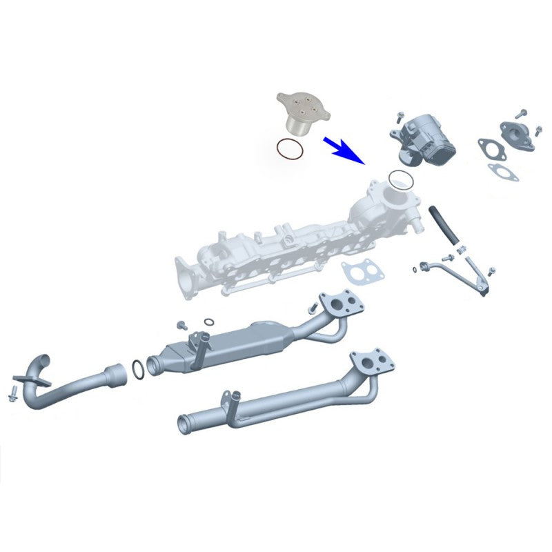 TAPON ANULAR EGR VÁLVULA EGR MERCEDES BENZ 3.0 CDI JEEP CHRYSLER 3.0 CRD V6 OM642 A6421400160 A6421400360 A6421400860 K05175678AA K68064963AA