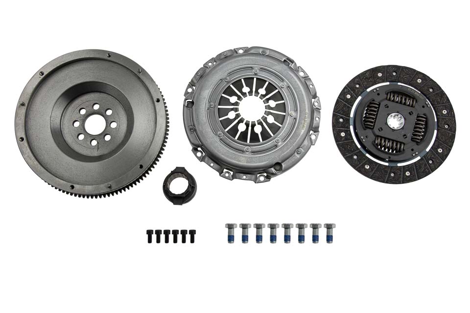 KIT DE EMBREAGEM COM VOLANTE DE MASSA ÚNICA BMW E46 320, E39 520 21211223610 21207508456 21217512474 21217509078