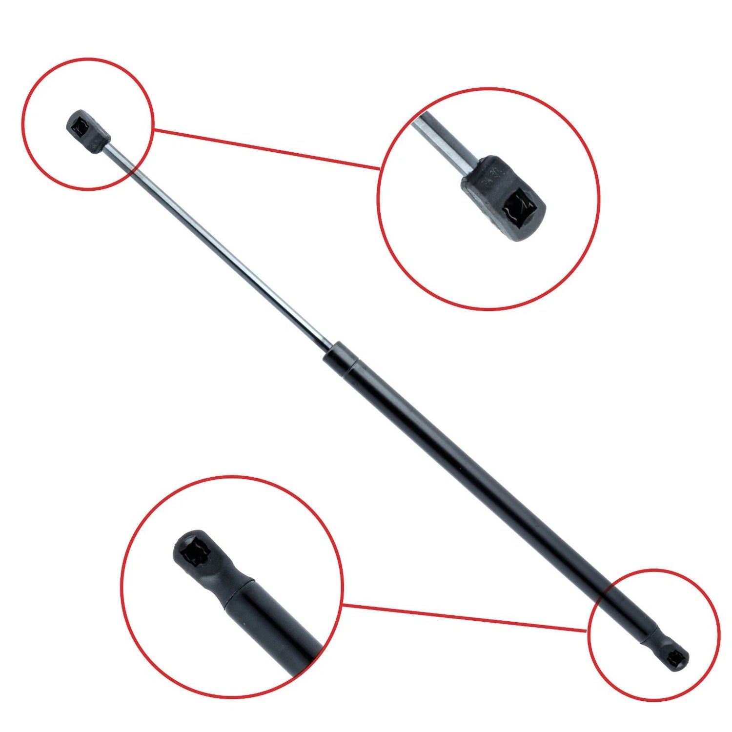 2X AMORTIGUADORES DE PRESIÓN DE GAS PEL ZAFIRA A 1999-2005 90579440 132742 V40-0592