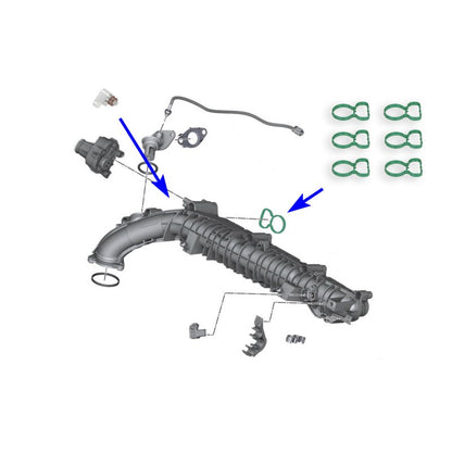 KIT ANULAR PALOMILLAS BMW 3.0D B57 G01 G02 G11 G12 G30 G31 G32 11618477030 11618570228 11618596319 11618477029 8570228 8596319